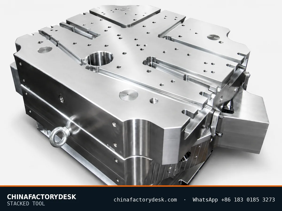 Stacked mold tool